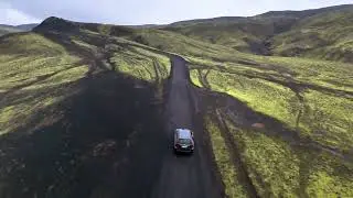 Iceland driving off road on the f208 FPV