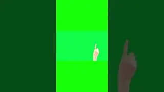 Free Green screen 01 | screen moving hand movement |