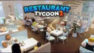 Сегодня мы играем в ресторанный магнат 2. Roblox.