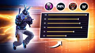 FREE FIRE MOBILE SENSITIVITY | ZEROX FF SENSITIVITY | WHITE FF SENSITIVITY | PAGAL M10 SENSITIVITY