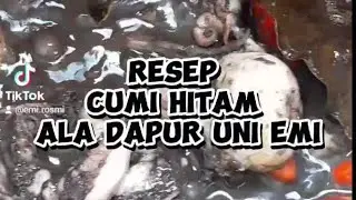 RESEP MEMASAK CUMI HITAM ALA UNI EMI #masak #mukbang #food