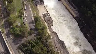 #Warragamba Dam topping over April 2024 #floods #flooded