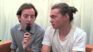 Bombay Bicycle Club interview at Reading Festival 2012