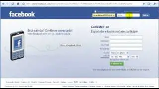 Como criar uma conta no Facebook