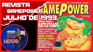 Revista GamePower de Julho de 1993, Ed. 13 - História dos Videogames