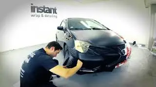 Honda Civic EP hatch custom design wrap. [Instant Graphics]
