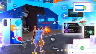 Best Settings⚙️ HUD + SENSI + DPI?? 👽 Redmi Note 11 📲 90% HEADSHOT RATE
