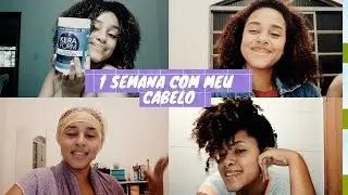 1 SEMANA NA REAL COM MEU CABELO #2 | #JOANALOPES