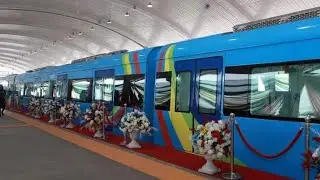 Breaking news: Sanwo-Olu Inaugurates Blue Line Rail In Lagos