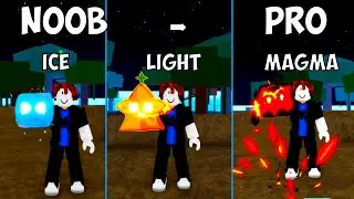 Noob to Pro But I use One Piece Admiral Fruits in BLOXFRUITS Roblox