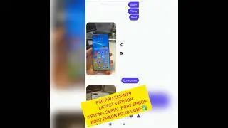 HUAWEI P40 PRO HUAWEI ID WRITING SERIAL PORT ERROR CANNOT BOOT DONE ELS-NX9 IF NEED +8801778139191