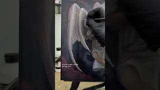 Painting Feathers in Oil Part One 
