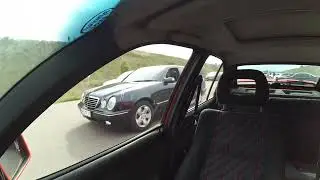 Opel Kadett gsi 16v vs w210 3.2 turbo dizel chip