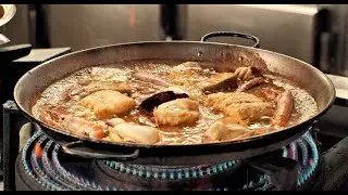 Zarzuela de  pescado y marisco