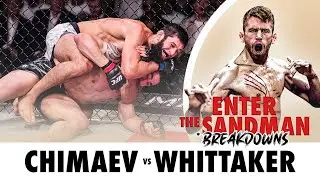 Chimaev BREAKS Whittaker’s Jaw? | Chimaev vs Whittaker *Breakdown*