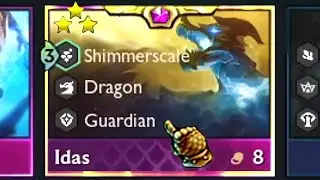 3 Star Idas ⭐⭐⭐ SUPER TANK 8-Cost Dragon | TFT Set 7: Dragonlands