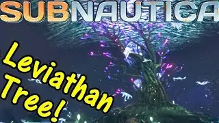 Let's Play Subnautica #42: Deep Cave Leviathan Tree!