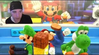 Playing Koopathlon Minigames -  Super Mario Party Jamboree