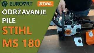 Pravilno održavanje motorne pile Stihl MS 180 - Kako održavati motornu pilu ?