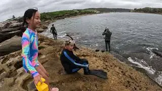 First snorkelling day at La Perouse