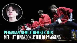 Perasaan Semua Member BTS Melihat Jungkook Jatuh Di Panggung