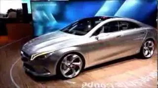 Стенд Mercedes Benz на Московском автосалоне 2012. Mercedes Benz Concept Style Coupe.