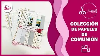 Colección MI PRIMERA COMUNIÓN 😍🎁 para LIBRO de FIRMAS, ÁLBUM FOTOS, ... | SCRAP 