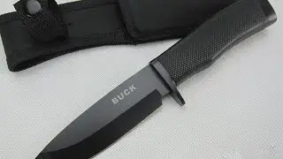 Buck knives 009 Review and Test. Will it break?