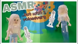 ROBLOX ASMR BUT WITH 2 VOICEOVERS- TOWER OF HELL (rambles, layered sounds, mouth sounds)