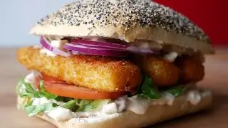 Fish Sticks Burger (Recipe) || [ENG SUBS]
