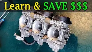 Triumph Sprint 900 - Learn how to take carburettors apart for cleaning