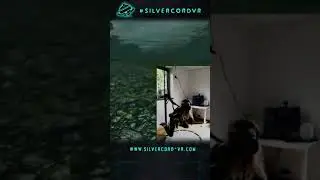 Skyrim VR | SilverCord-VR Treadmill | Walking in virtual reality 