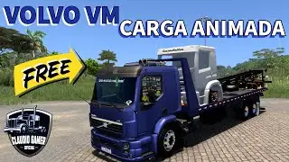 Download Volvo VM No Guincho Com Carga Animada Ets2 1.52/1.53