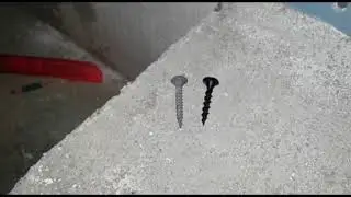 Как закрутить саморез в гипсокартон 1