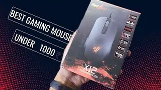 Best Gaming Mouse Under 1000 rs. || Redgear X12 Pro Gaming Mouse With Avago Gaming Sensor Review