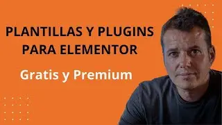 PLANTILLAS para ELEMENTOR PRO y GRATIS