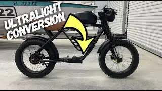 E Scrambler | First mods to Haoqi | 30mph!