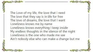 Westlife - Loneliness Knows Me by Name Lyrics