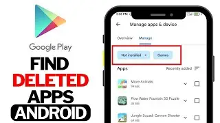 How to Find Deleted Apps on Android | Find Uninstalled Apps on Android (2023)