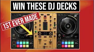 WIN THE GOLD HERCULES INPULSE 500 DJ DECKS