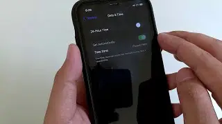 Fix Time Zone Grey Out on iPhone - Set Manually