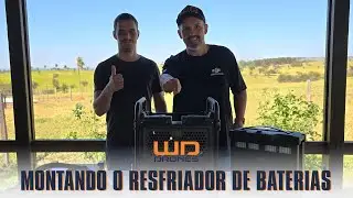 Entenda a importância e como montar o resfriador de baterias do drone DJI AGRAS T40