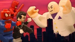 Lego Spider-Man vs Kingpin