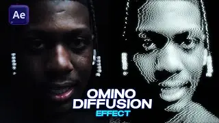 How To Make Omino Diffusion Effect in After Effects