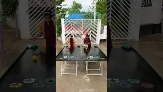 Challenge between both girl!!  Who will win watch till end??