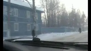 МАКСАКОВКА  СЫКТЫВКАР  ЗИМА -25