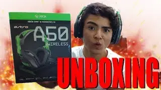 UNBOXING DE ASTRO A50 !! *CUMPLI UN SUEÑO*