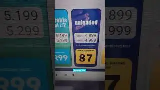 СКОЛЬКО СТОИТ БЕНЗИН В США СЕГОДНЯ 🇺🇸 ⛽️