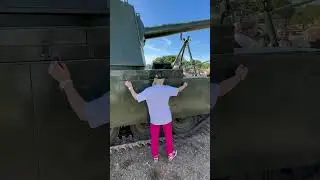 Casually measuring tanks #wotblitz #tankfest2024