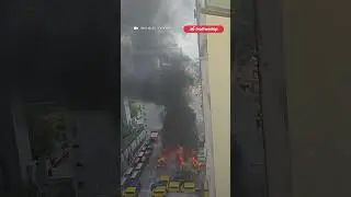 Fire at Golden Mile Tower on Aug. 31